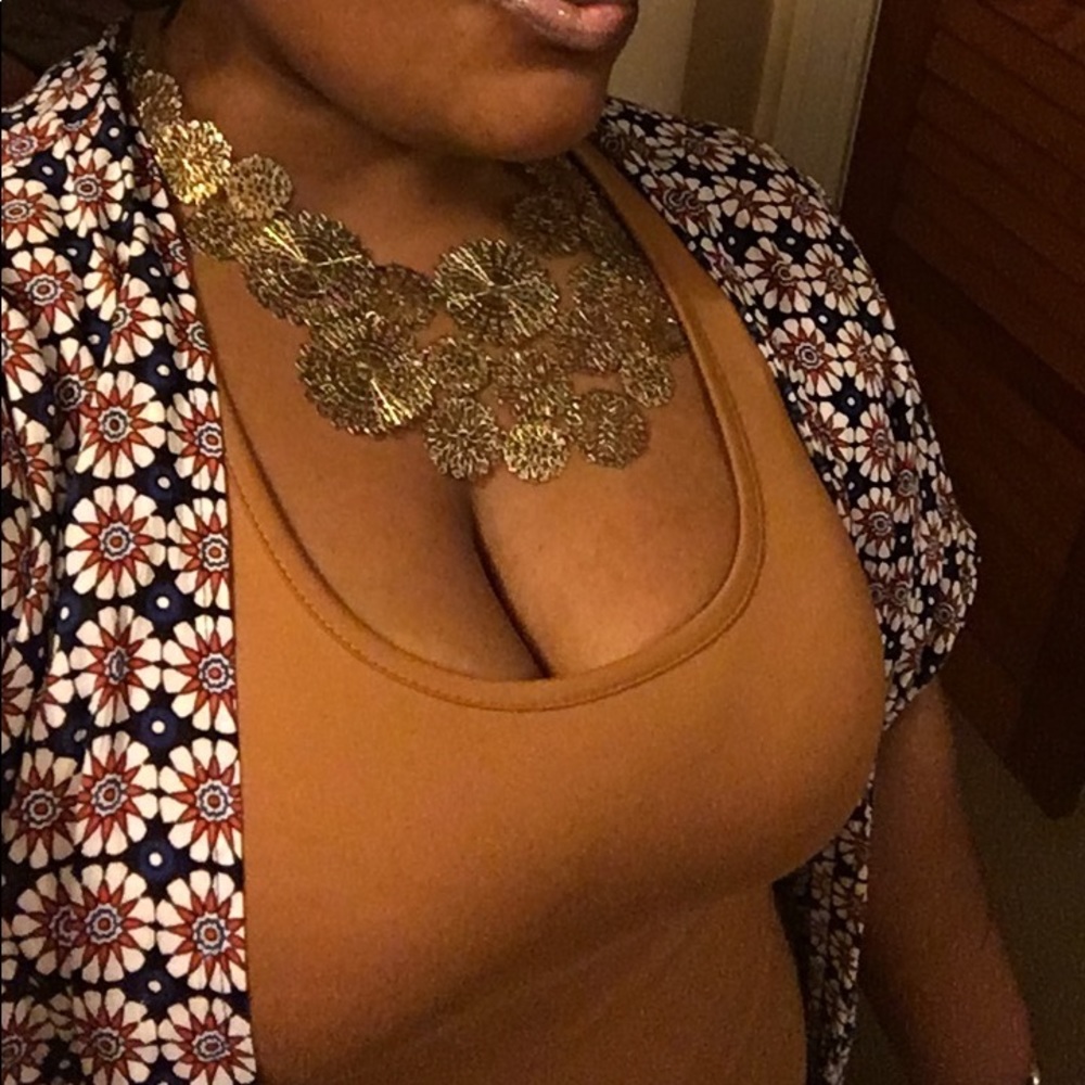 Print cap sleeve kimono